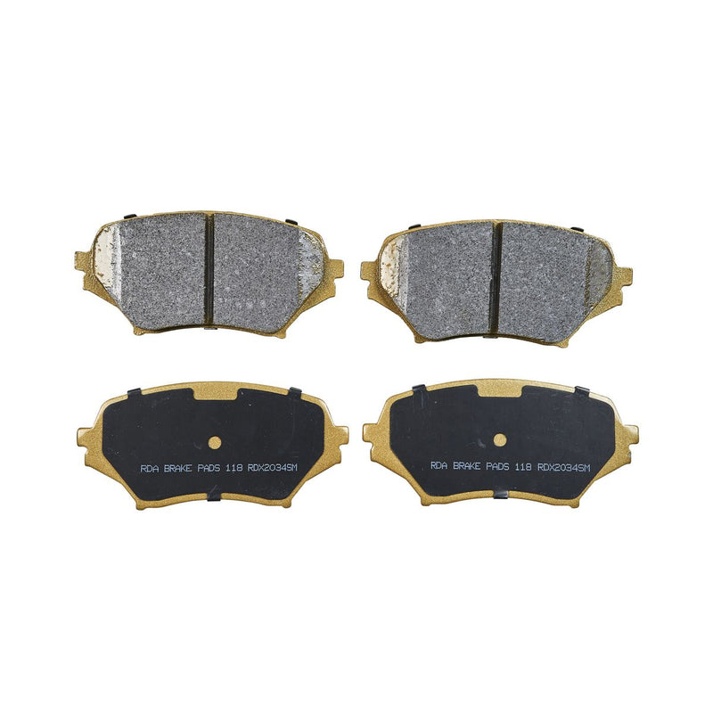 RDA Brakes Extreme Brake Pad Set Front RDX2034SM