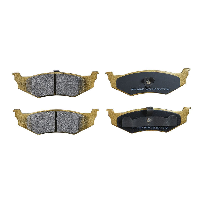 RDA Brakes Extreme Brake Pad Set Rear RDX7717SM