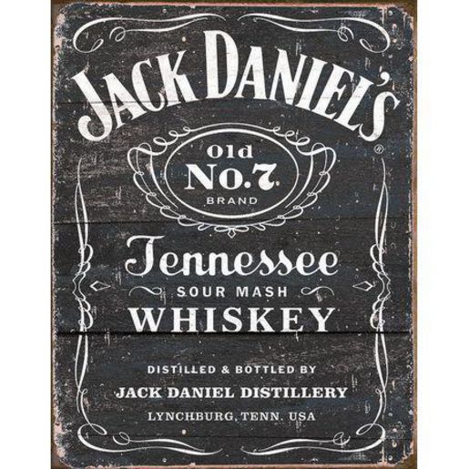 Naparts Metal Sign Jack Daniels 1916