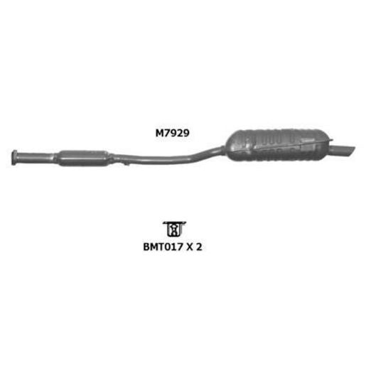Mts Exhaust Muffler M7929