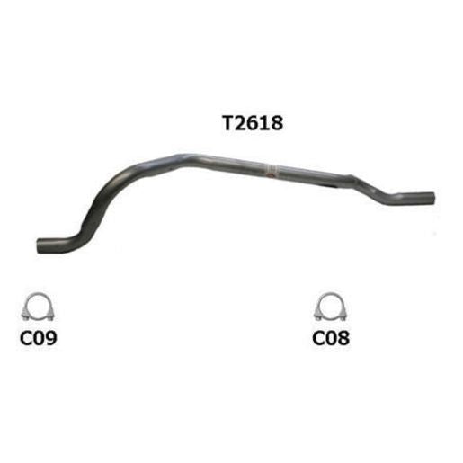 Redback Exhaust Pipe T2618