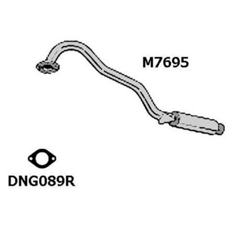 Redback Exhaust Muffler M7695