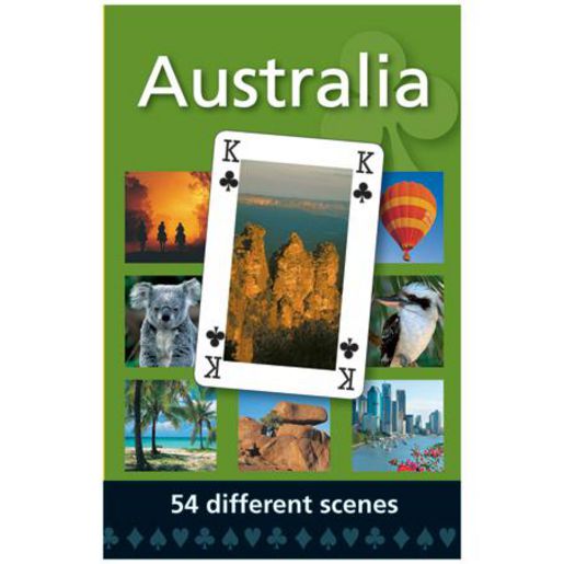 Hema Maps Australia Playing Cards 1st Edition Map