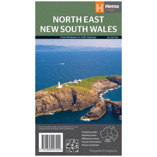 Hema Maps North East New South Wales Map 7th Edition