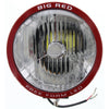 Big Red LED Driving Lamp 220mm Diameter BR9000