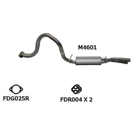 Redback Exhaust Muffler M4601