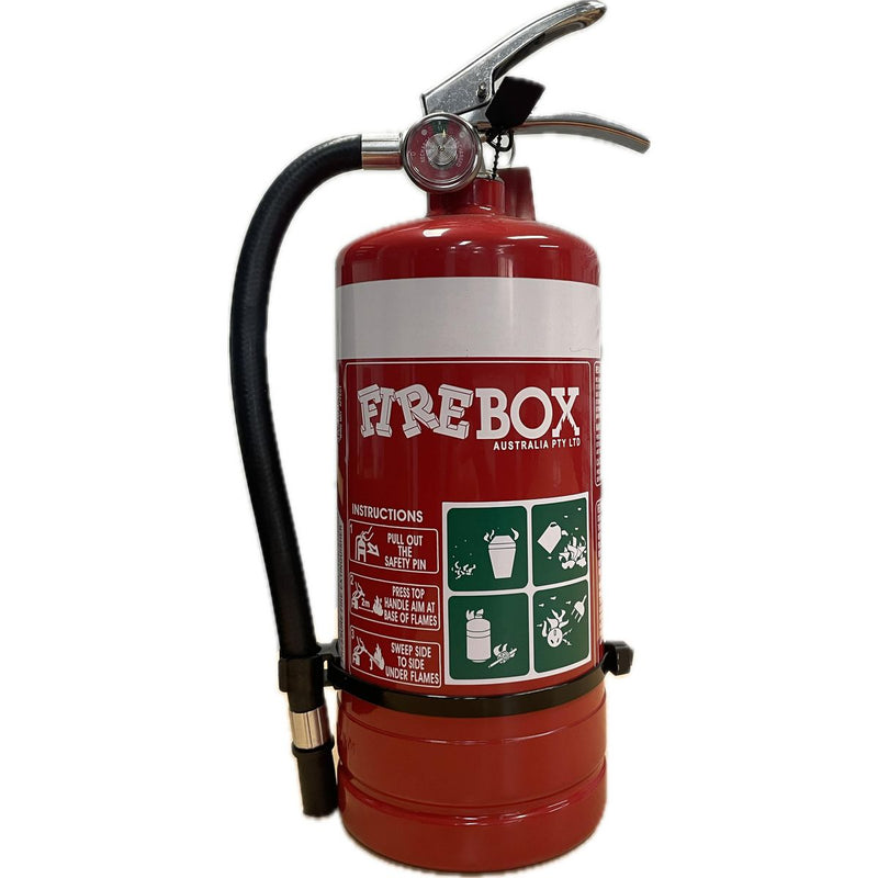 Firebox Fire Extinguisher Dry Chemical Powder ABE 2.5kg