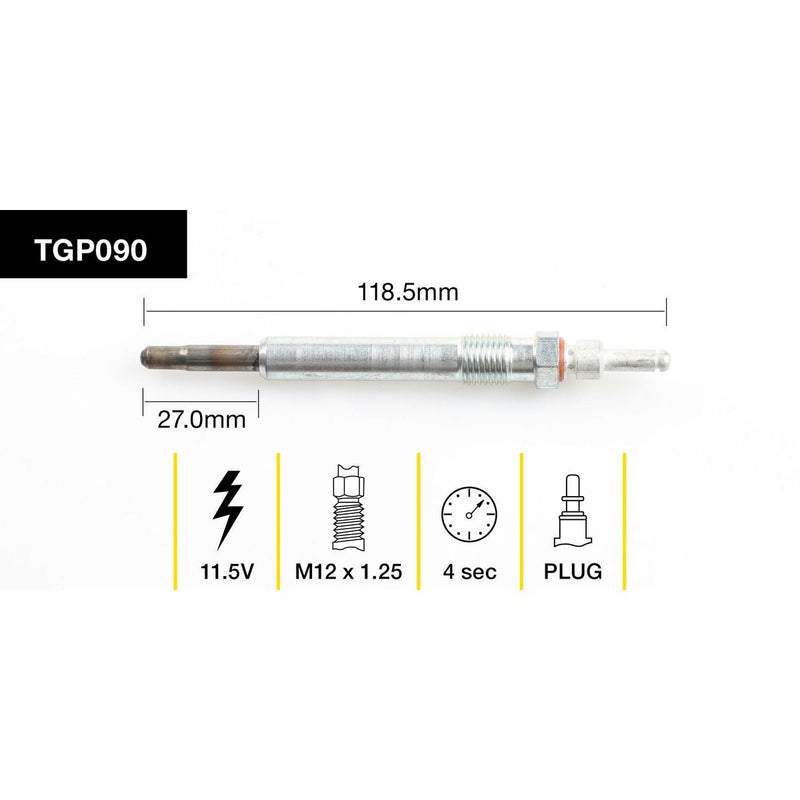 Tridon Glow Plug TGP090