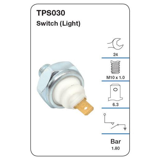 Tridon Oil Pressure Switch TPS030