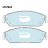Bendix Heavy Duty Brake Pad Set Front DB2243 HD