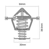 Tridon Thermostat (High Flow) TT534-180