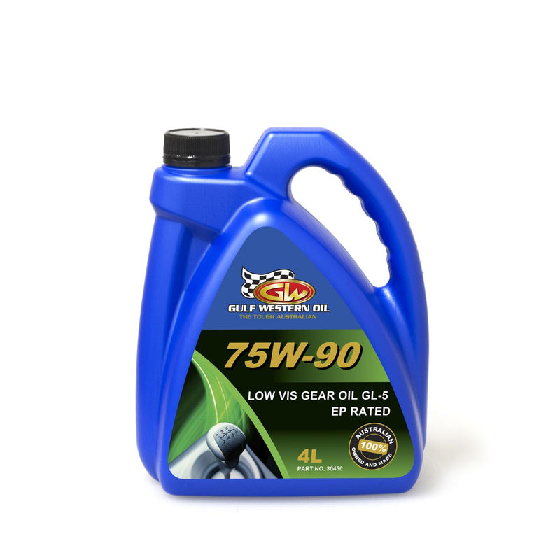 Gulf Western Low Vis 75W-90 Gear Oil 4L 30450