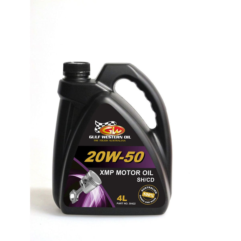 Gulf Western Xmp Engine Oil 20W-50 4L 30422