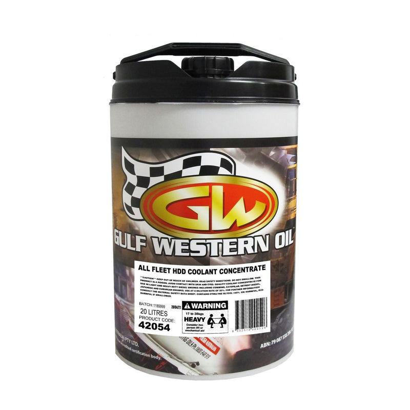Gulf Western All Fleet HDD Coolant Concentrate 20L 42054
