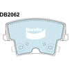 Bendix General CT Brake Pad Set Rear DB2062 GCT