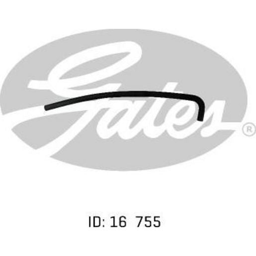 Gates Radiator Hose 02-0912