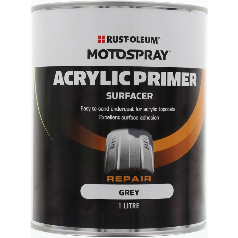 Hichem Motospray Acrylic Primer Surfacer 1ltr APSG1