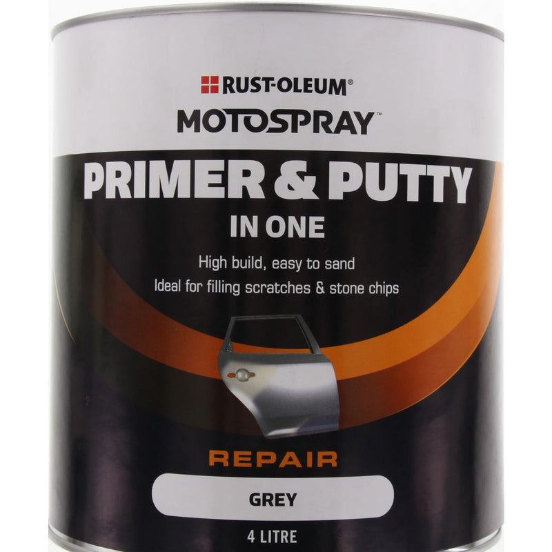 HiChem Motospray One Step Primer/Putty 4Ltr OH4