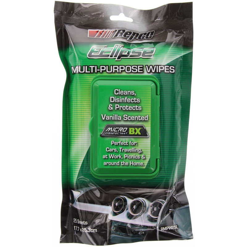 Eclipse Multi Purpose Cleaning Wipes 25Pk RMPW25E