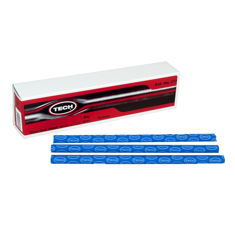 Tech Tire Repair Giant Oval Insert 210mm Box 10 217