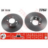 TRW Brake Rotor Pair 239mm Front DF1518S