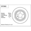 TRW Brake Rotor Pair 298mm Rear DF2768S