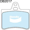 Bendix Euro Brake Pad Set Rear DB2017 Euro+
