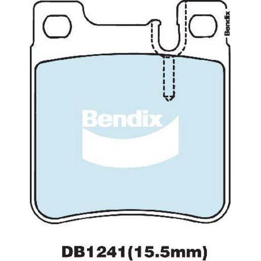 Bendix Brake Pads Set - General Ct DB1241CT