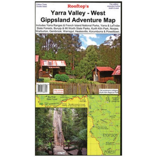 Hema Yarra Valley West Gippy Roof Map