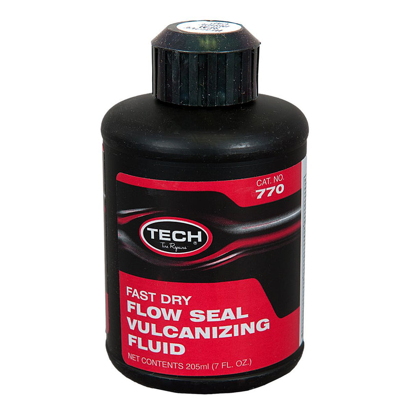 Tech Tire Repair Flow Seal Vulcanizing Fluid 205ml 770