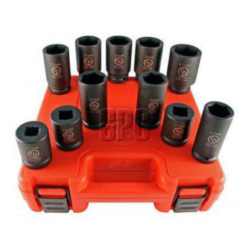 CP Tool Company Chicago Pneumatic Socket Set 3/4 Dr 11
