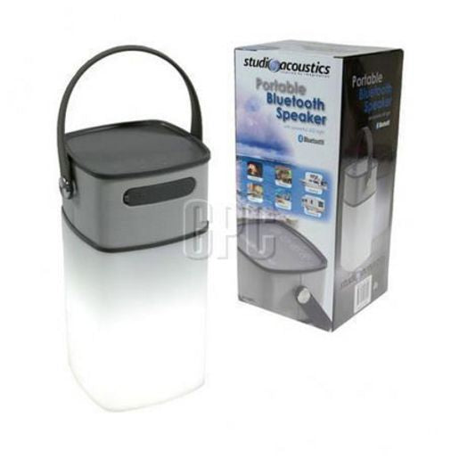 Studio Acoustics Bluetooth Spkr & Led Camp Light SA126BTL