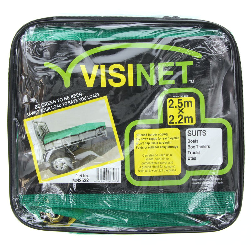 Coverall Cargo Mesh Net 2.5x2.2M Green MN2522