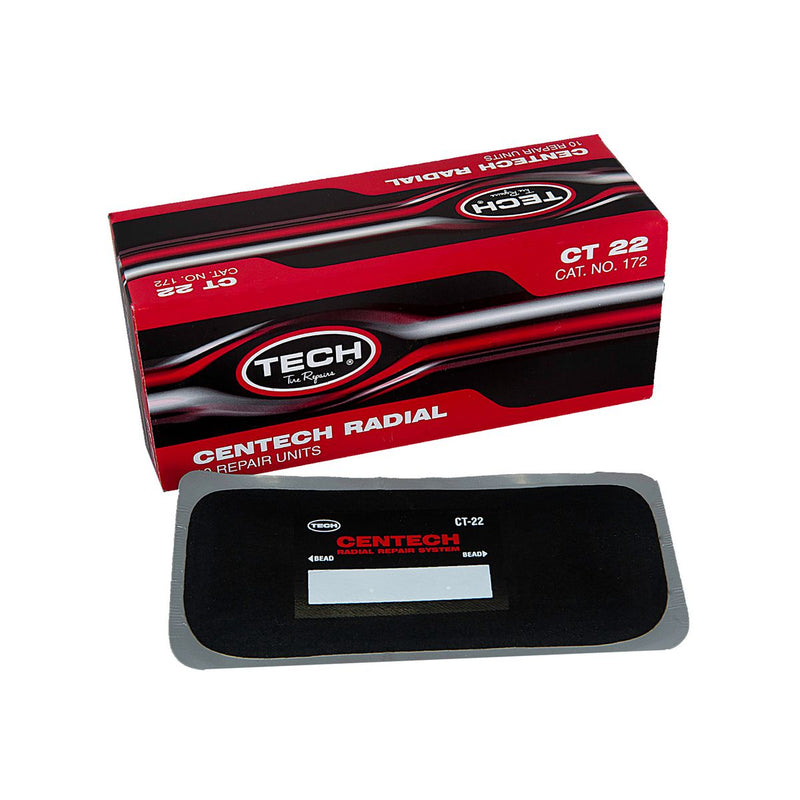 Tech Tire Repair Ct-22 Radial 75 X 165mm Box 10 172