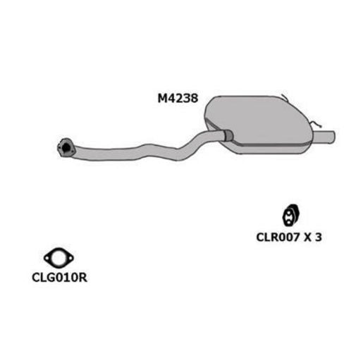 Motoline Exhaust Muffler M4238