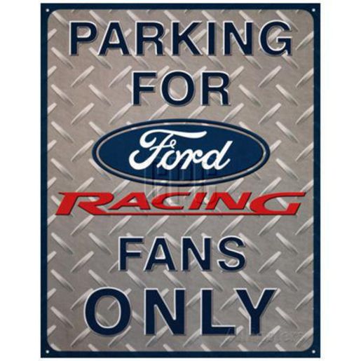 Naparts Garage Sign Ford Racing 1062