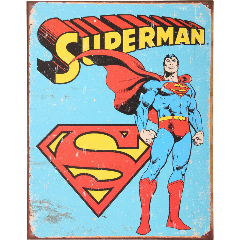 Naparts Metal Sign Superman 1335