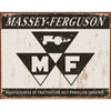 Massey Ferguson Logo Metal Sign (41x32cm) MSI1504
