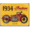 Indian Motorcycle 1934 Metal Sign (41x32cm) MSI1929