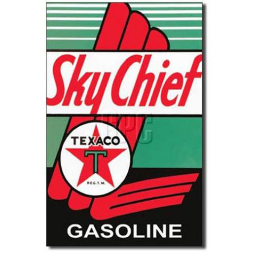 Na Parts Garage Sign Texaco Sky Chief 805