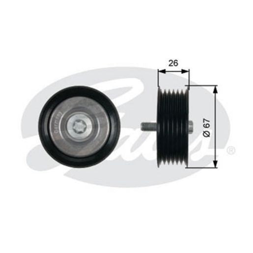 Gates Engine Idler Pulley 36438