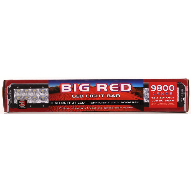 Big Red LED Light Bar - Combo 24Inch BR9220
