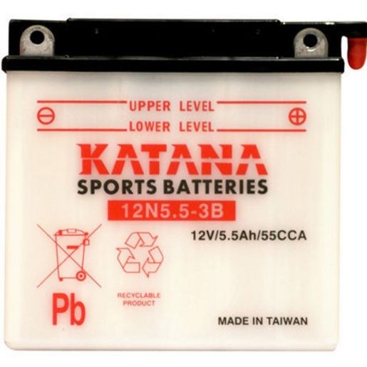 Yuasa Motorcycle Battery - 12N55 - 3B 155008