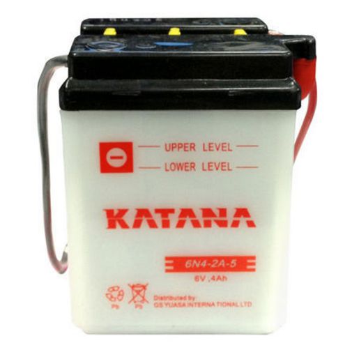 Yuasa Motorcycle Battery - 6N4 - 2A -5 155023