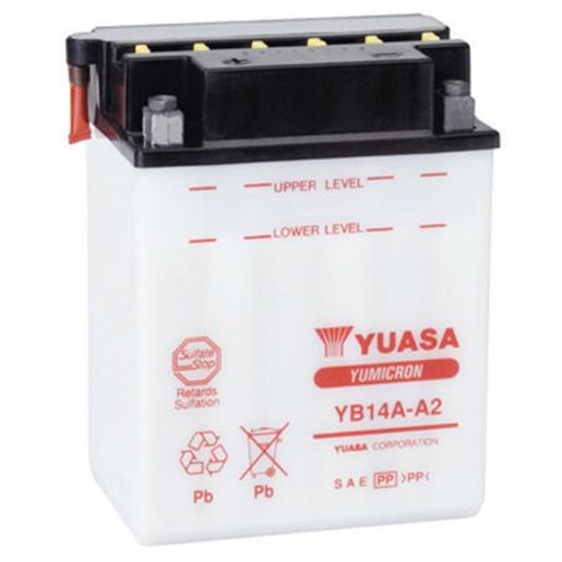 Yuasa Yb14A-A2 Batt/Mcycle 155052