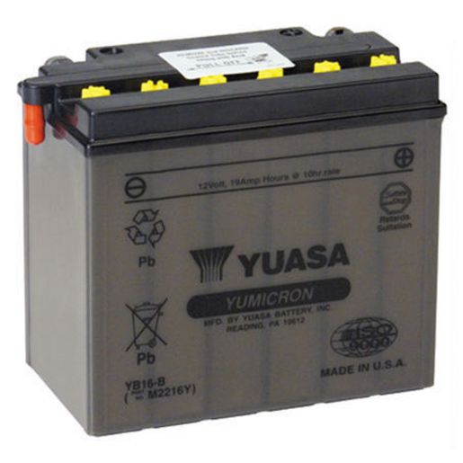 Yuasa Motorcycle Battery - Yb16 - B 155057