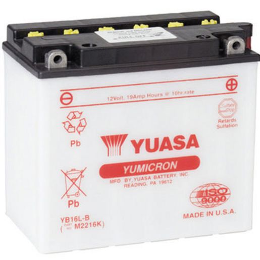 Yuasa Motorcycle Battery - Yb16L - B 155062