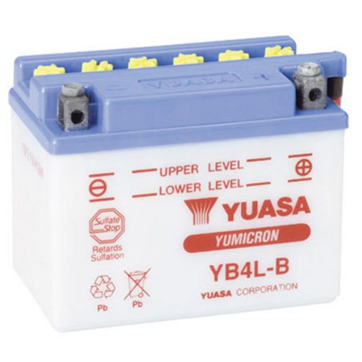 Yuasa Motorcycle Battery - Yb4L - B 155069
