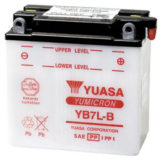Yuasa Motorcycle Battery - Yb7L - B 155074