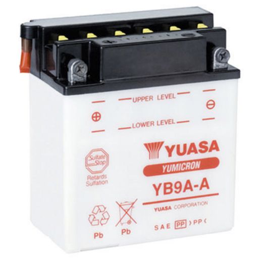 Yuasa Motorcycle Battery - Yb9A - A 155075
